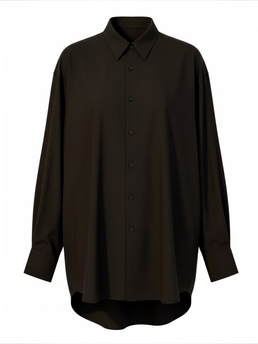 Geoffrey Beene Men’s Black Rayon Blend Dress Shirt XL